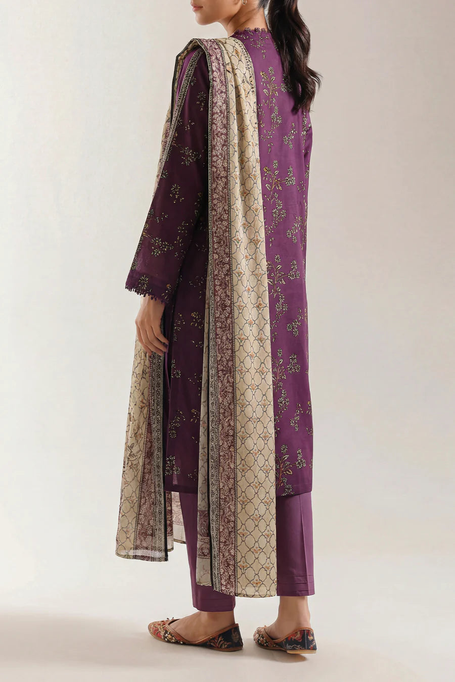Saya's Printed Lawn 3 Piece