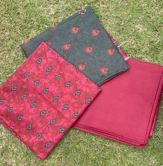 Bin Saeed Printed Lawn 3 Piece Suit
