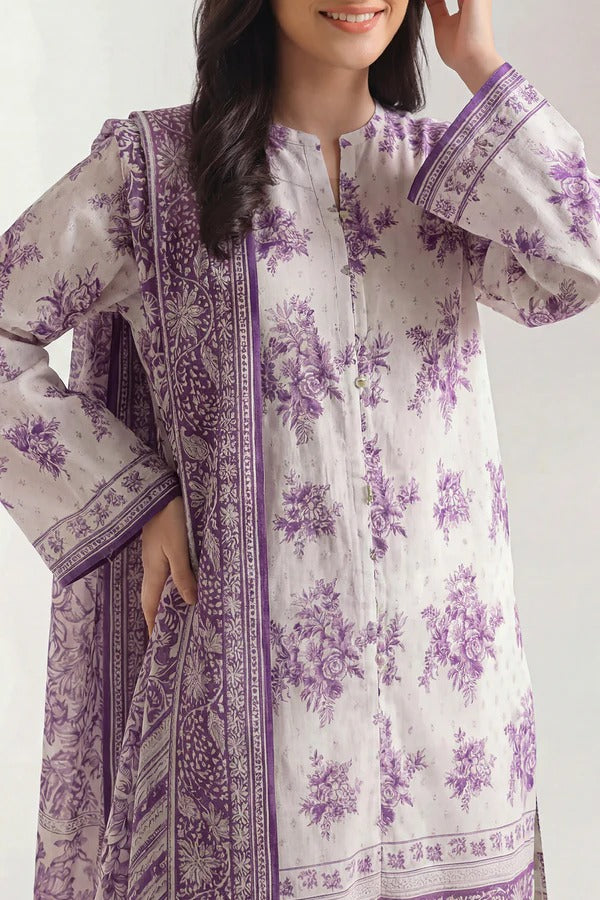 SAYA's Unstitched Printed Lawn 3 Piece