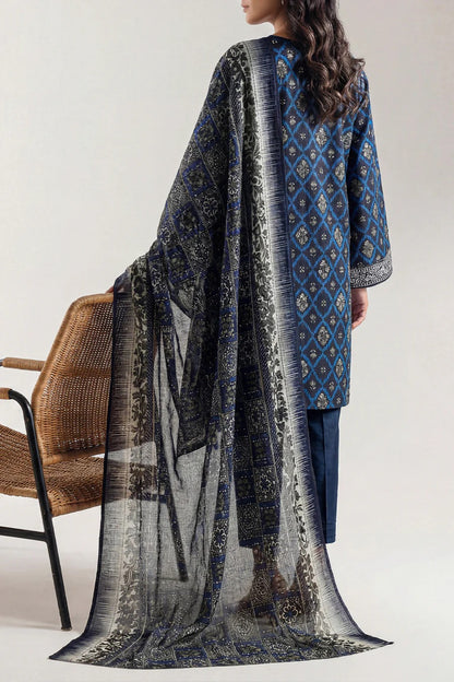 SAYA's Unstitched Printed Lawn 3 Piece