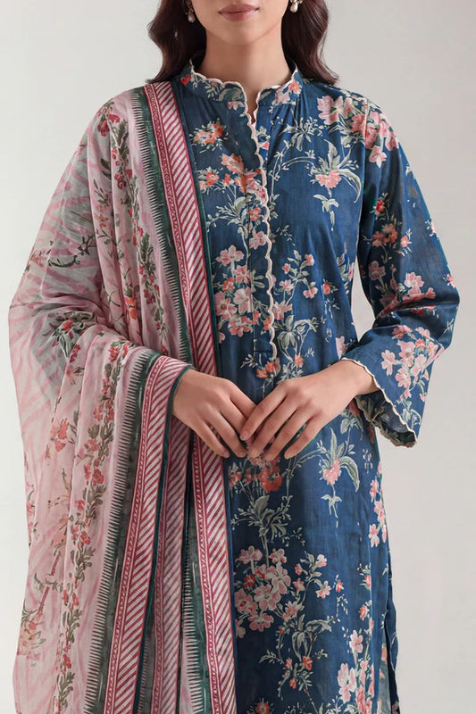SAYA's Unstitched Printed Lawn 3 Piece