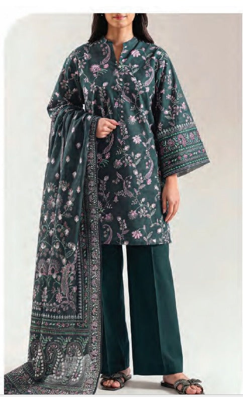 SAYA's Unstitched Printed Lawn 3 Piece