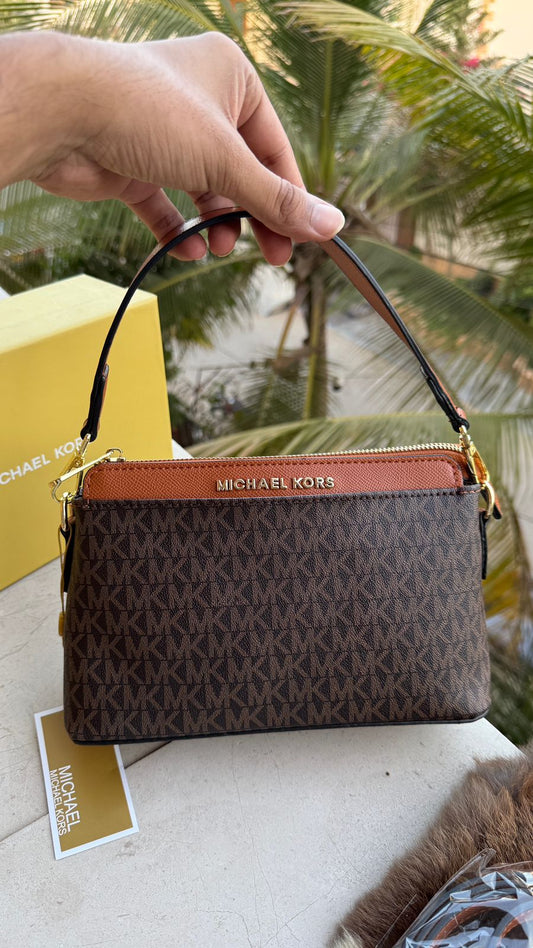 Michael Kors Jet Set Convertible Wristlet With Box